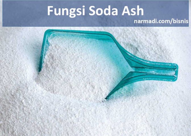 fungsi soda ash