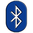 Logo standar internasional Bluetooth sebagai standar perangkat elektronik