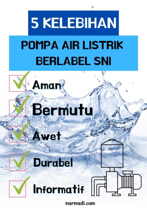 5 Kelebihan Pompa Air Listrik SN