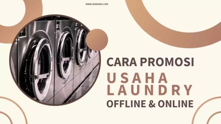 Cara promosi usaha laundry online dan offline