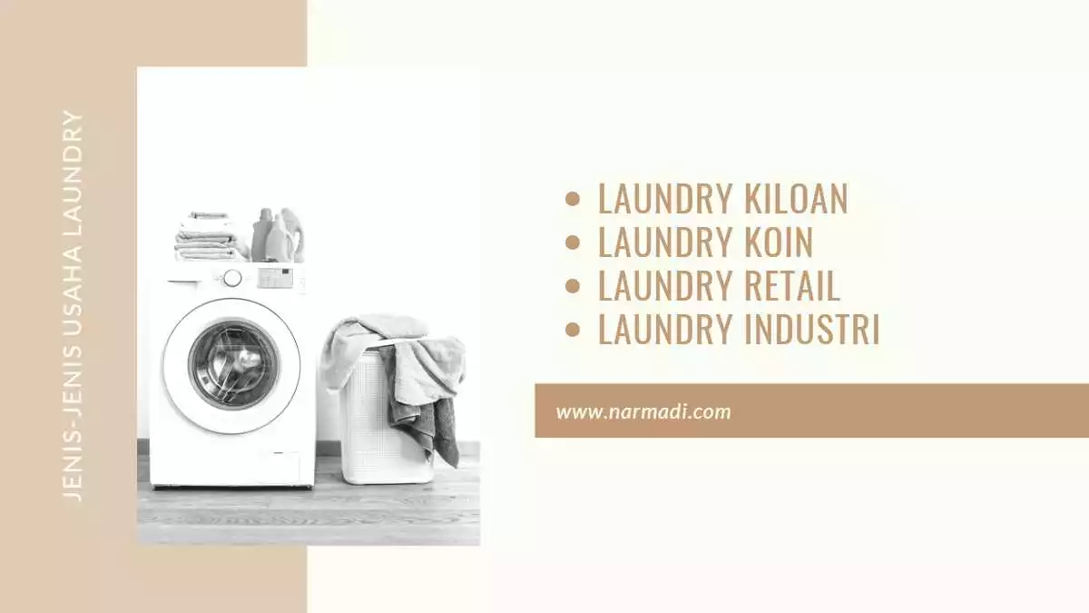 Jenis-jenis usaha laundry berdasarkan besaran dan peruntukannya