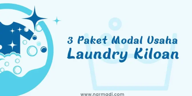 Paket modal usaha laundry kiloan
