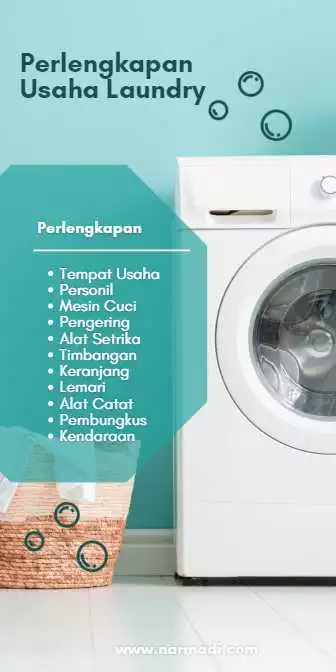 11 Perlengkapan usaha laundry yang harus dimiliki bagi pemula ataupun pemain lama
