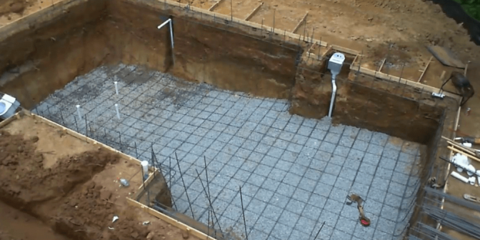 pengecoran beton kolam renang