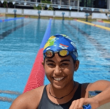 Shivani Katarina - Atlet renang India