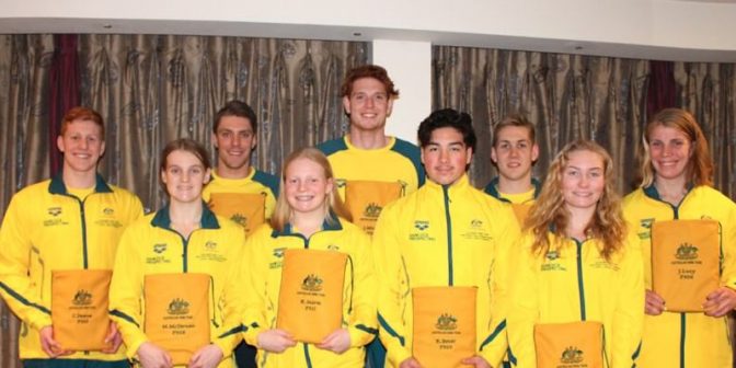 atlet renang tergabung di federasi renang australia