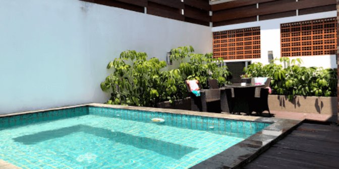 hotel dengan kolam renang di Batu Malang