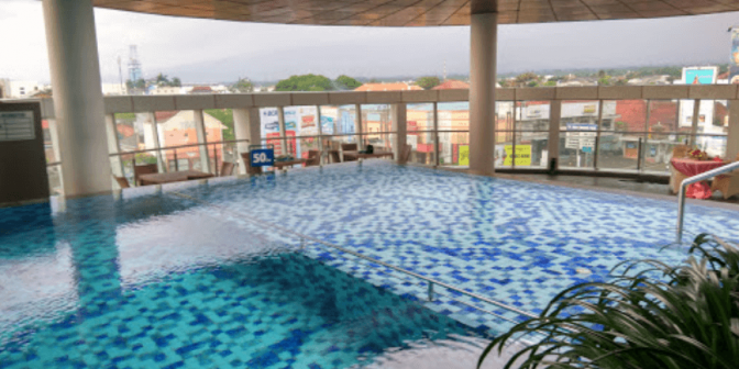 hotel dengan fasilitas kolam renang di purwokerto