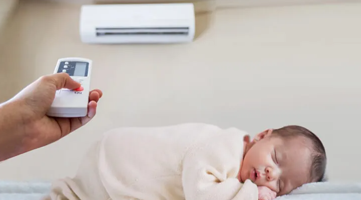 efek AC pada bayi