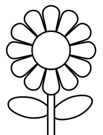gambar mewarnai bunga matahari