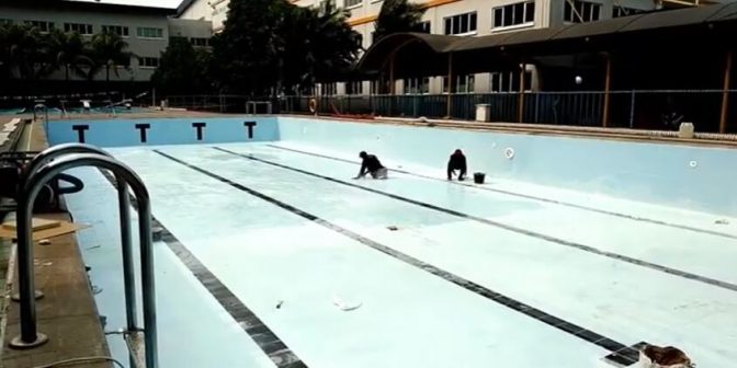 pekerjaan waterproofing kolam renang