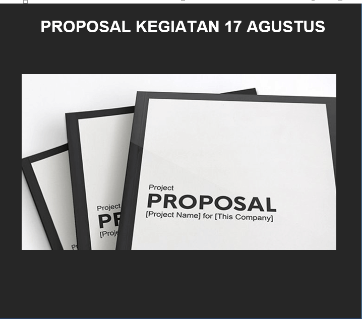 proposal kegiatan 17 agustus