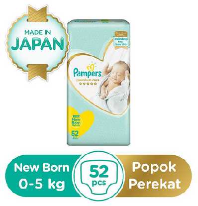 Diapers bayi Pampers Premium Care-New Baby NB