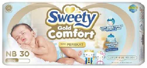 diapers bayi terbaik sweety confort gold