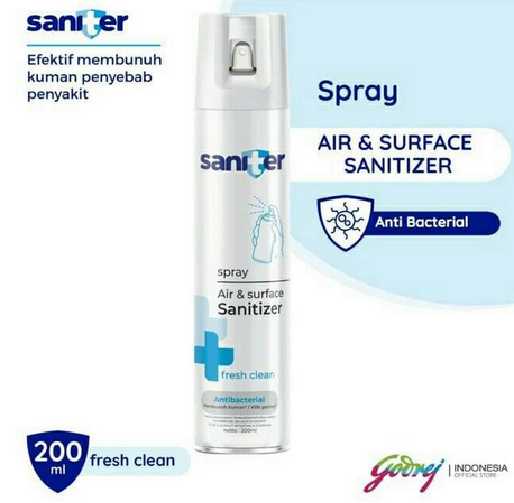 disinfektan Saniter Spray Air