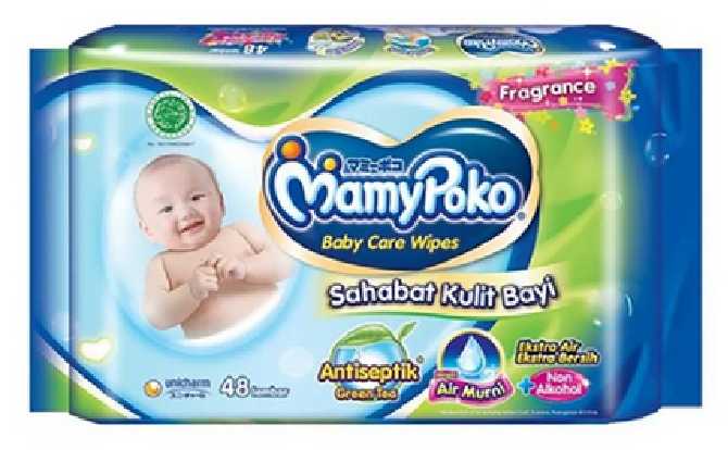 tisu basah bayi untuk wajah