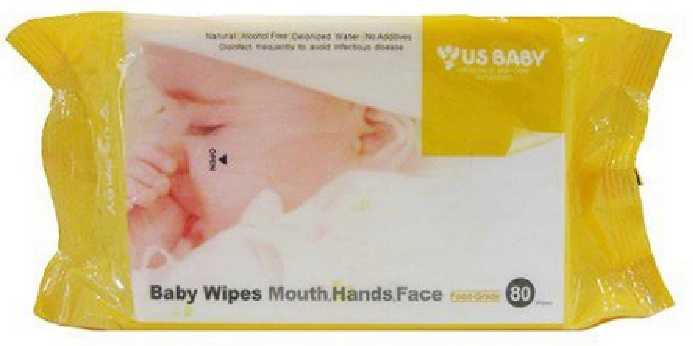 tisu basah bayi untuk wajah us baby