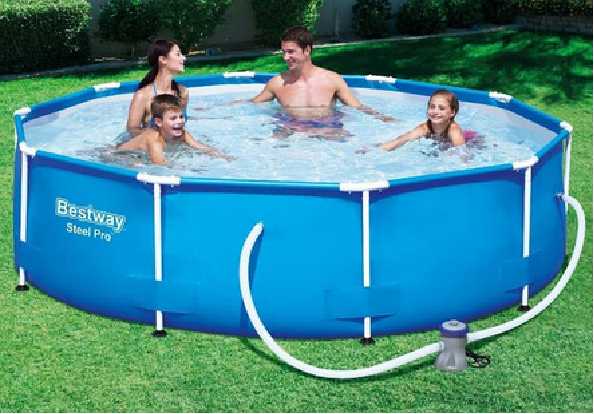 kolam renang portable Bestway frame pool