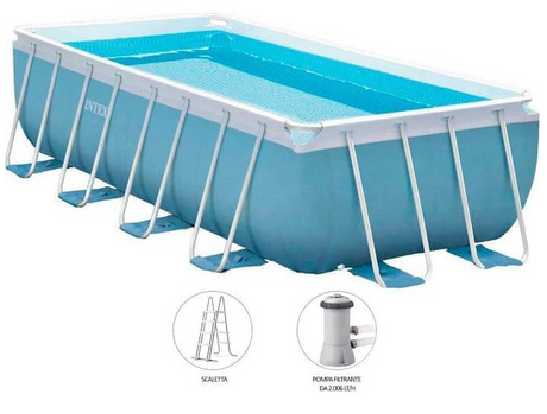 kolam renang portable Intex Prism Frame Pool