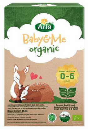 susu untuk bayi Arla Baby & Me Organic