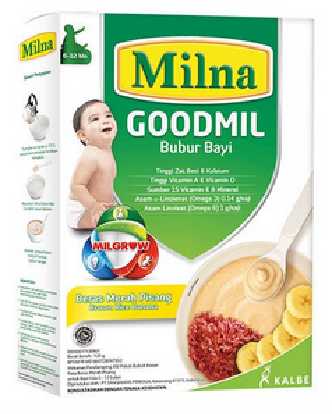 Bubur bayi instan - Milna goodmil
