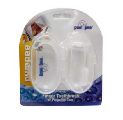 Sikat gigi bayi - Pumpee Finger Toothbrush