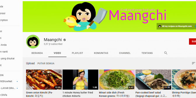 nama channel youtube masakan