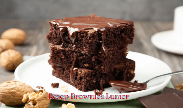 Resep Brownies Lumer