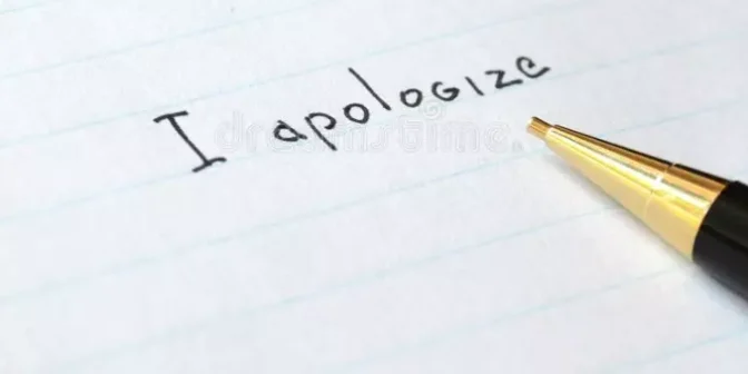 contoh surat permohonan maaf
