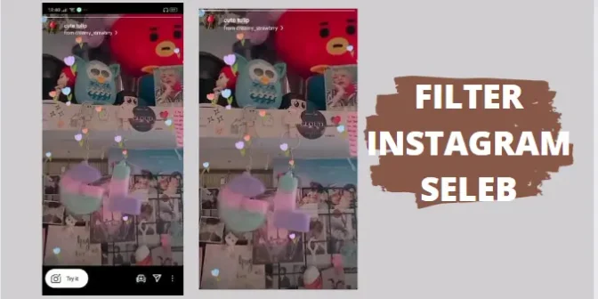 filter Instagram Selebgram