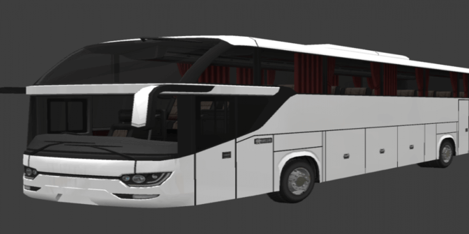 Livery Bus Simulator Terbaik 2