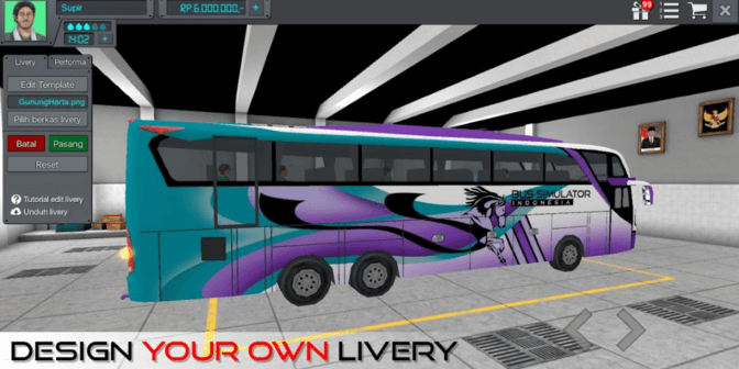 Stiker Bus Simulator 2