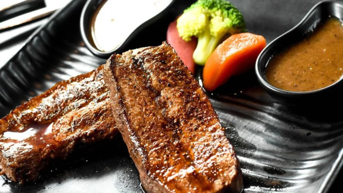 Resep steak daging sapi lada hitam