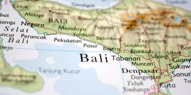 Peta Wisata Tempat Tujuan Berlibur ke Bali
