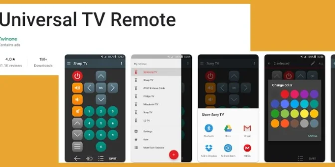 Aplikasi remote TV Polytron