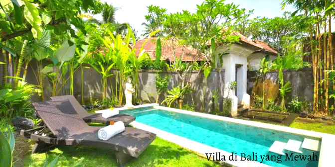 Villa di Bali yang Mewah