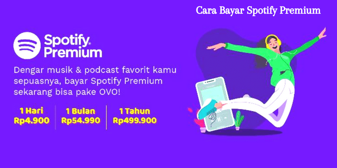 Cara Bayar Spotify Premium