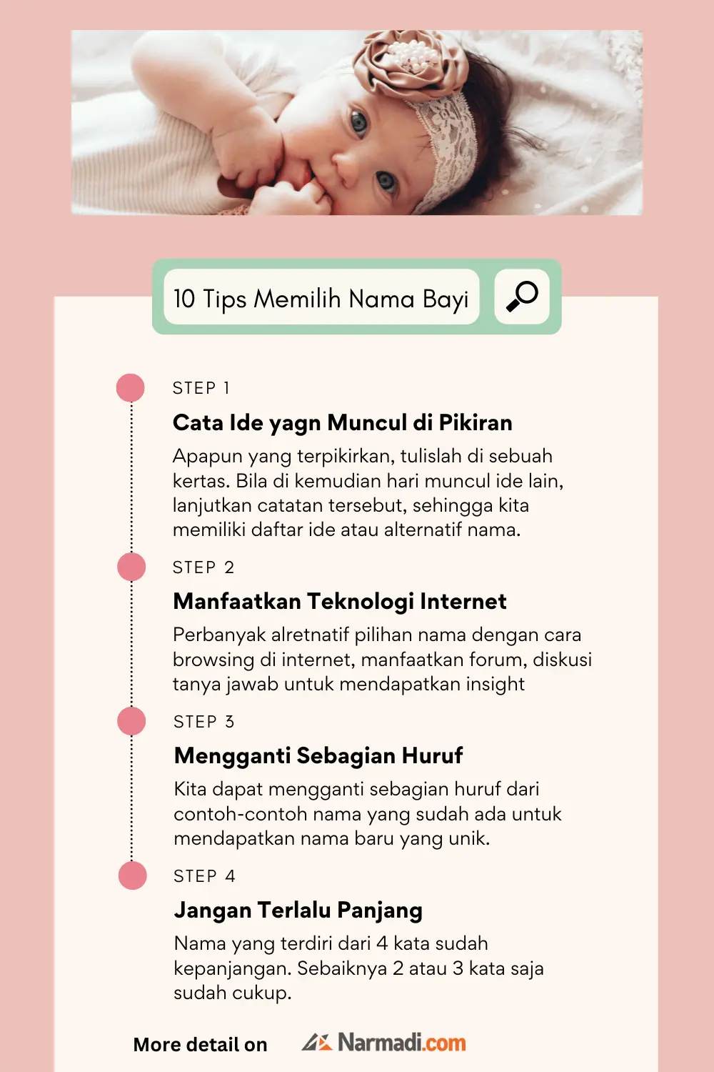 10 Tips Memilih Nama Bayi Terbaik