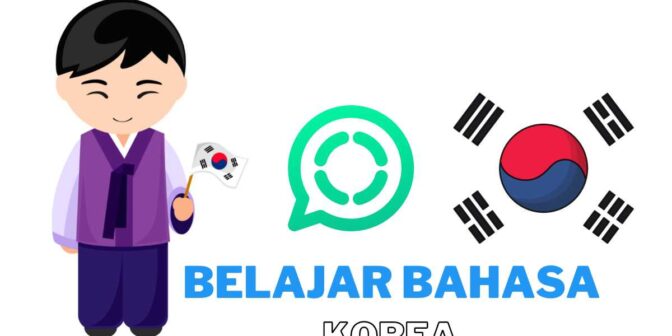 belajar bahasa korea gratis via whatsapp