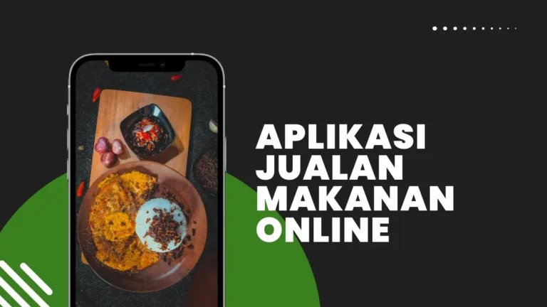 aplikasi jualan makanan online
