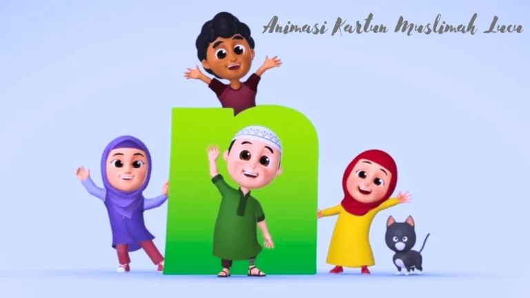 Animasi Kartun Muslimah Lucu