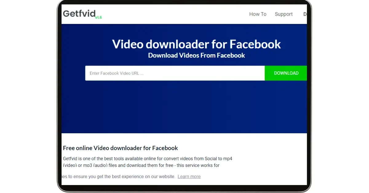 Download Video FB Tanpa Aplikasi 