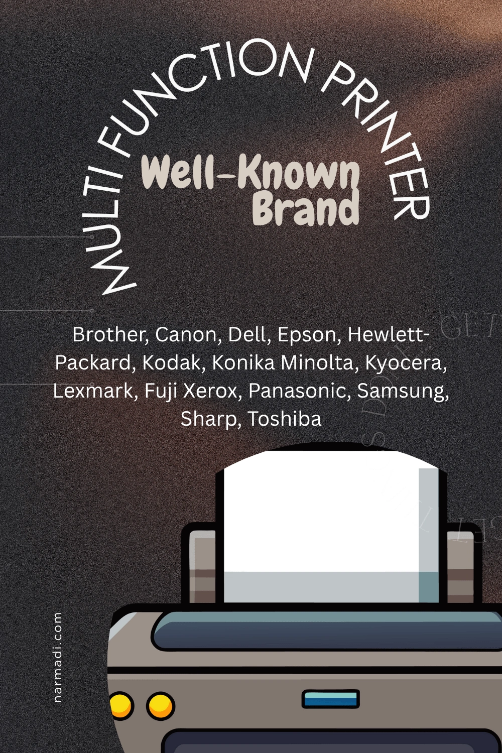 TOP multi function printer brand in the world