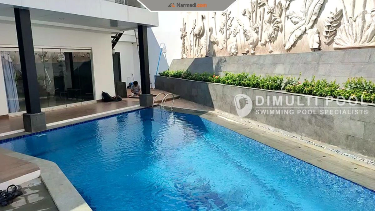 Process of Making Semi Overflow Swimming Pool