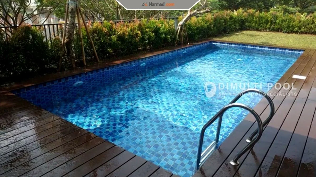 A Process of Making Skimmer Swimming Pool