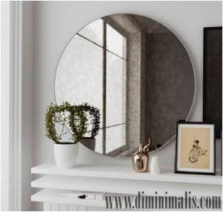 Model cermin dinding minimalis