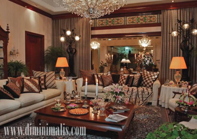  batik dalam interior, aplikasi batik dalam interior, dekorasi menggunakan kain batik