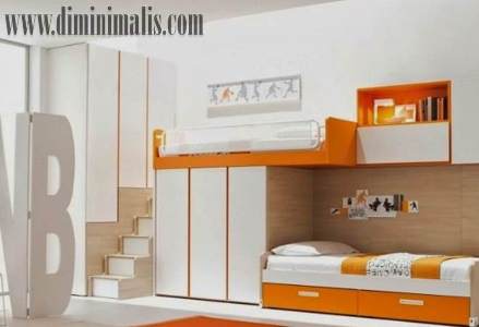 Desain minimalis untuk kamar tidur Anak, Desain minimalis untuk kamar tidur Anak modern, kamar tidur anak laki-laki