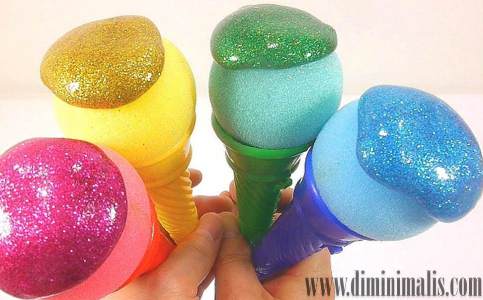 Mainan dari Slime, kegunaan Slime, cara membuat Slime yang mudah