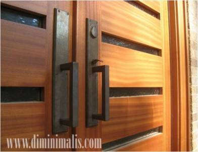 pintu kayu, Bahan Pintu yang Kuat, pintu anti maling, cara membuat pintu geser